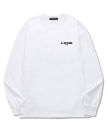 OUSE（オウズ）の「シグネチャースモールロゴロングスリーブ (DLS024) ホワイト（Tシャツ/カットソー）」