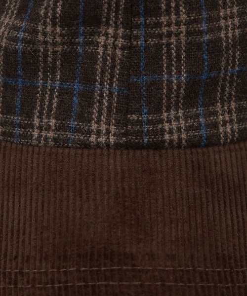 BAYFLOW（ベイフロー）の「チェックキリカエCAP（キャップ・メンズ・グレー/ネイビー/ブラウン・FREE）」の12枚目の写真