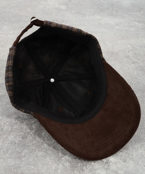 BAYFLOW（ベイフロー）の「チェックキリカエCAP（キャップ・メンズ・グレー/ネイビー/ブラウン・FREE）」の16枚目の写真