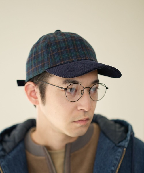 BAYFLOW（ベイフロー）の「チェックキリカエCAP（キャップ・メンズ・グレー/ネイビー/ブラウン・FREE）」の21枚目の写真