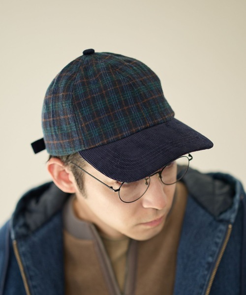 BAYFLOW（ベイフロー）の「チェックキリカエCAP（キャップ・メンズ・グレー/ネイビー/ブラウン・FREE）」の22枚目の写真