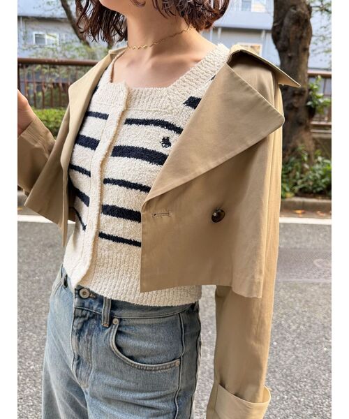 LAGUNAMOON(ラグナムーン)の「メタルカーブチェーンチョーカーネックレス(ネックレス・レディース・シルバー/ゴールド・FREE)」の8枚目の写真