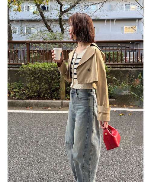 LAGUNAMOON(ラグナムーン)の「メタルカーブチェーンチョーカーネックレス(ネックレス・レディース・シルバー/ゴールド・FREE)」の7枚目の写真