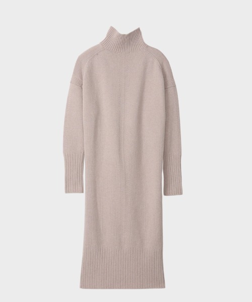 CINOH（チノ）の「WOOL HALF ZIP KNIT（ニット/セーター・レディース・ベージュ・38）」の3枚目の写真