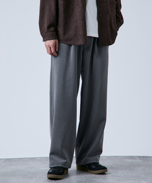 B.C STOCK（ベーセーストック）の「《追加》ヘビーT/R １タックワイドストレートスラックス（スラックス・メンズ・ネイビー/ブラウン/ブラック/チャコールグレー・MEDIUM/LARGE）」の10枚目の写真