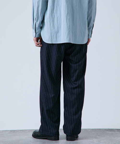 B.C STOCK（ベーセーストック）の「《追加》ヘビーT/R １タックワイドストレートスラックス（スラックス・メンズ・ネイビー/ブラウン/ブラック/チャコールグレー・MEDIUM/LARGE）」の20枚目の写真