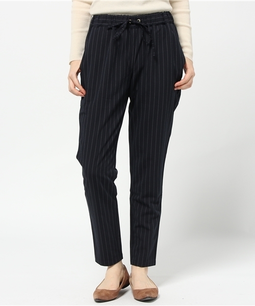 MOUSSY（マウジー）の「LOOSE SIMPLE PT Ⅱ（その他パンツ・レディース・ダークネイビー/ブラウン/ブラック/グレー・2/1）」の4枚目の写真