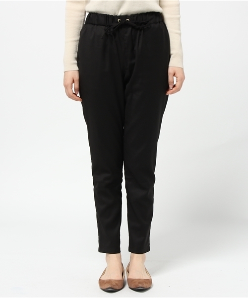 MOUSSY（マウジー）の「LOOSE SIMPLE PT Ⅱ（その他パンツ・レディース・ダークネイビー/ブラウン/ブラック/グレー・2/1）」の5枚目の写真