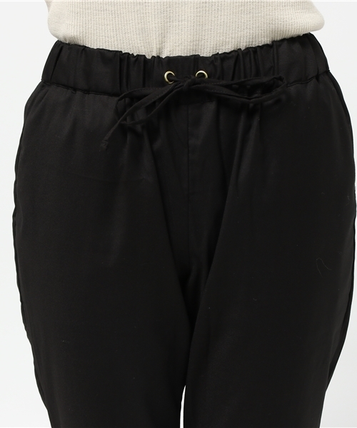 MOUSSY（マウジー）の「LOOSE SIMPLE PT Ⅱ（その他パンツ・レディース・ダークネイビー/ブラウン/ブラック/グレー・2/1）」の9枚目の写真