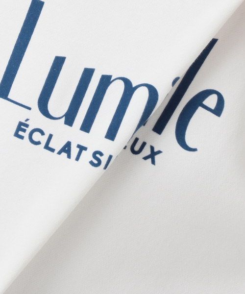 B.C STOCK（ベーセーストック）の「手洗い可 / フロッキーロゴスウェット（スウェット・レディース・ホワイト/ボルドー/チャコールグレー・FREE）」の8枚目の写真