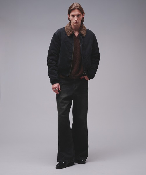 Regen Glanz(レーゲングランツ)の「skipper feather knit / スキッパーフェザーニット(ニット/セーター・メンズ・ワインレッド/ブラウン系その他/ブラック・SMALL/MEDIUM/LARGE)」の22枚目の写真