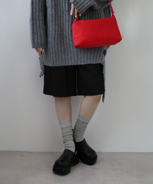 bohmal（ボマール）の「シアーロングソックス（ソックス/靴下・レディース・グレー/ホワイト/ブラック/チャコールグレー・FREE）」の15枚目の写真