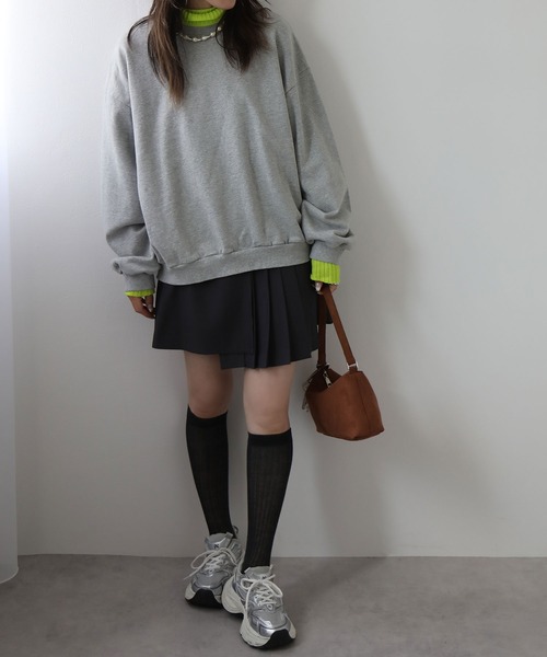 bohmal（ボマール）の「シアーロングソックス（ソックス/靴下・レディース・グレー/ホワイト/ブラック/チャコールグレー・FREE）」の18枚目の写真