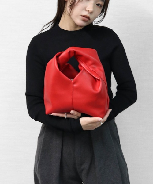 THE CELL.（ザセルドット）の「ツイストバッグ　TWIST BAG（ハンドバッグ・レディース・レッド/ブラック/ブラウン・FREE）」の20枚目の写真