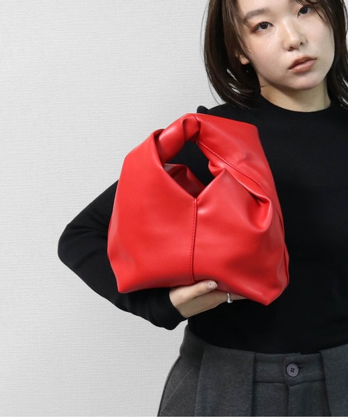 THE CELL.（ザセルドット）の「ツイストバッグ　TWIST BAG（ハンドバッグ・レディース・レッド/ブラック/ブラウン・FREE）」の19枚目の写真