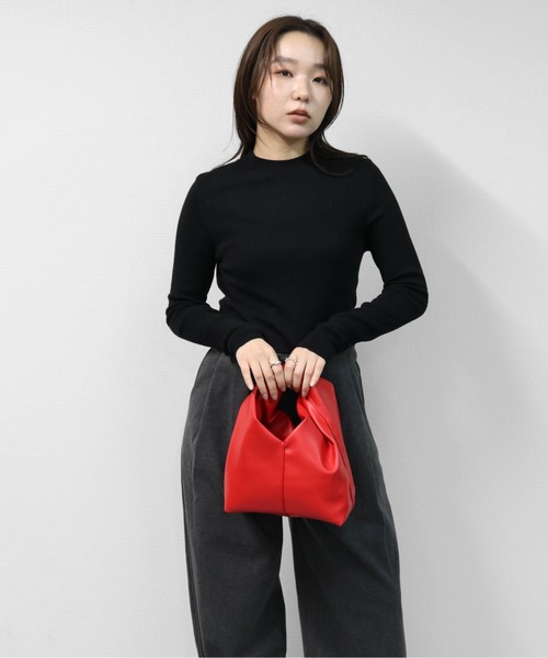 THE CELL.（ザセルドット）の「ツイストバッグ　TWIST BAG（ハンドバッグ・レディース・レッド/ブラック/ブラウン・FREE）」の18枚目の写真