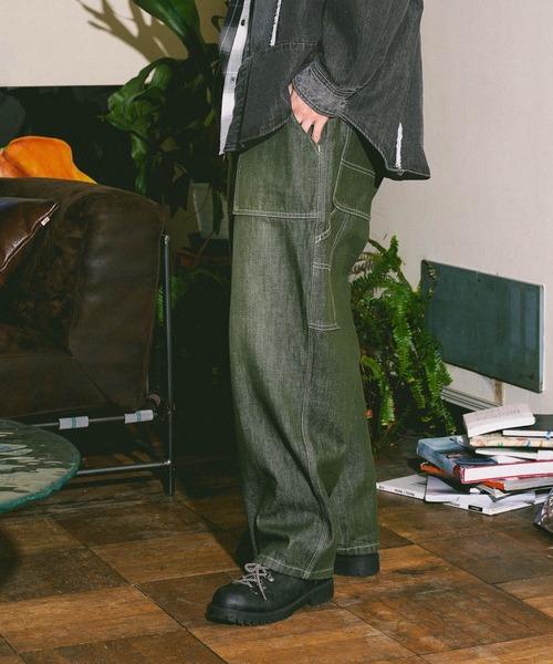 12.5oz ペインターデニムパンツ PAINTER DENIM PANTS [niko and