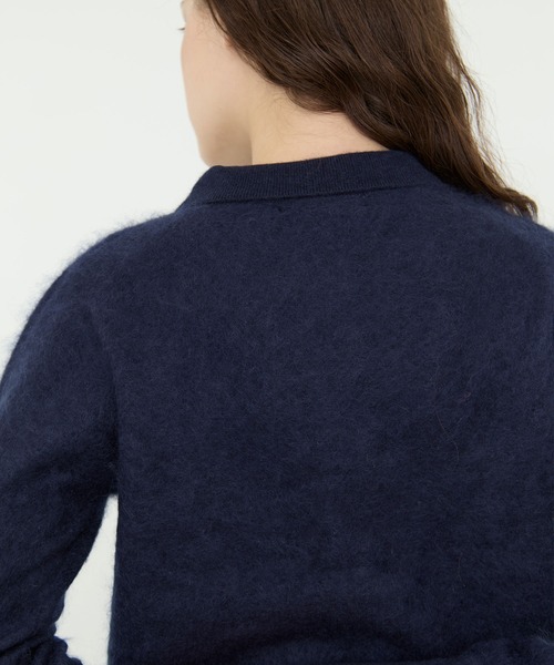 CINOH/チノ】別注 CASHMERE CARDIGAN/カシミヤカーディガン/シャギー