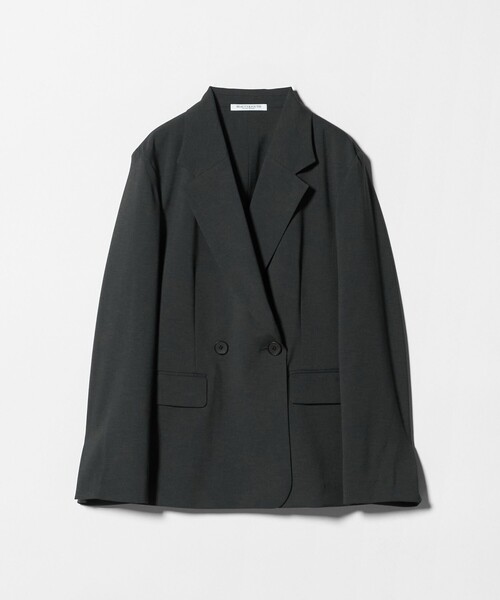 BEAUTY&YOUTH UNITED ARROWS(ビューティーアンドユースユナイテッドアローズ)の「テーラード ダブルジャケット 吸水速乾 防シワ UV(テーラードジャケット・レディース・ベージュ/ダークグレー/その他9・XS/M/S)」の19枚目の写真