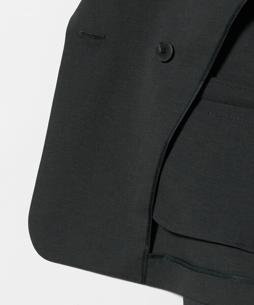 BEAUTY&YOUTH UNITED ARROWS(ビューティーアンドユースユナイテッドアローズ)の「テーラード ダブルジャケット 吸水速乾 防シワ UV(テーラードジャケット・レディース・ベージュ/ダークグレー/その他9・XS/M/S)」の21枚目の写真