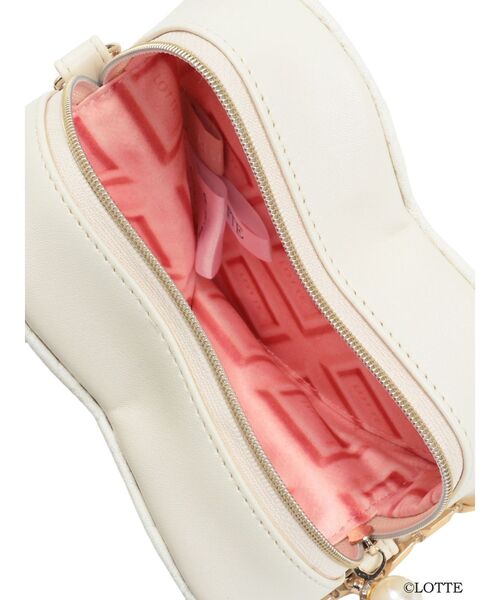 RESEXXY（リゼクシー）の「【Ghana】2wayハートポーチ（ショルダーバッグ・レディース・レッド/アイボリー・FREE）」の18枚目の写真