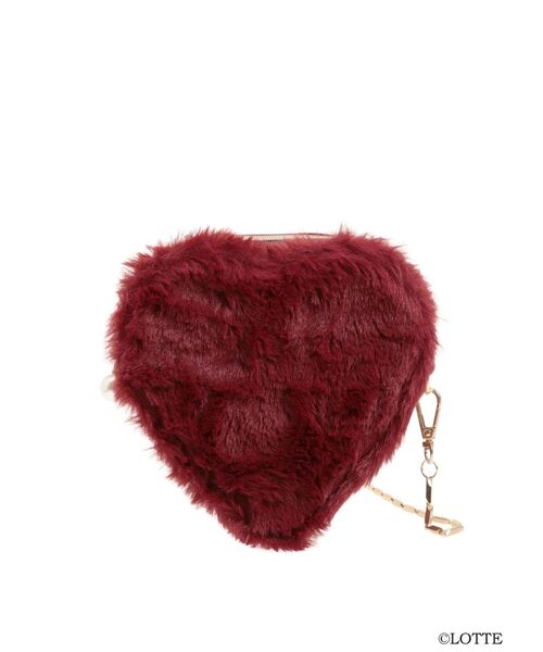 RESEXXY（リゼクシー）の「【Ghana】2wayハートポーチ（ショルダーバッグ・レディース・レッド/アイボリー・FREE）」の20枚目の写真