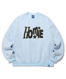 ISTKUNST（イストクンスト）の「ZIGZAG LINE HOMIE SWEATSHIRTS_SKY BLUE(IK2DFMM459A)（スウェット）」