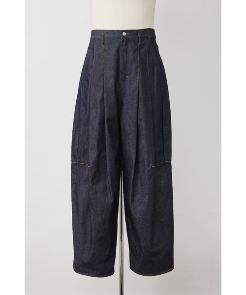 SHINYAKOZUKA(シンヤコヅカ)の「ORDINARY CITY BAGGY(ISSUE#8)(デニムパンツ・メンズ・ブラック/インディゴブルー・SMALL/MEDIUM/X-LARGE/LARGE/X-SMALL)」の7枚目の写真