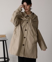 shetila（シェティラ）の「スカーフ付き 2WAY ステンカラーコート（ステンカラーコート）」