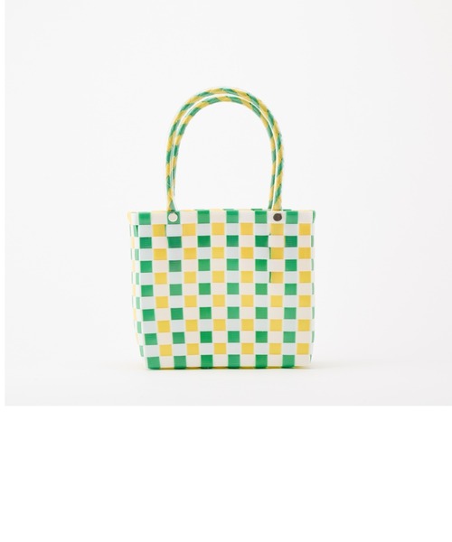 LILA&FLEUR(リラアンドフルール)の「Sweet Basket S(かごバッグ・レディース・ミント/ピンク系/パープル系/イエロー系/サックスブルー系/ブルー系/グリーン系・SMALL)」の3枚目の写真