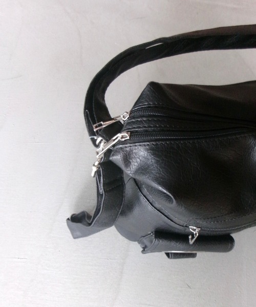 SANSeLF（サンセルフ）の「【SANSeLF】マルチポケットショルダーバッグ saa26s009（ショルダーバッグ・レディース・ブラック/ホワイト・FREE）」の17枚目の写真