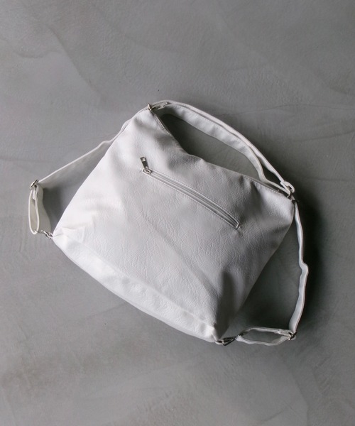 SANSeLF（サンセルフ）の「【SANSeLF】マルチポケットショルダーバッグ saa26s009（ショルダーバッグ・レディース・ブラック/ホワイト・FREE）」の21枚目の写真