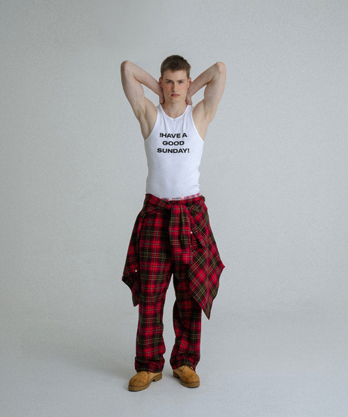 SUNDAY FRUIT MARKET(サンデーフルーツマーケット)の「GOOD SUNDAY SLEEVELESS IVORY(Tシャツ/カットソー・メンズ・その他・L)」の9枚目の写真