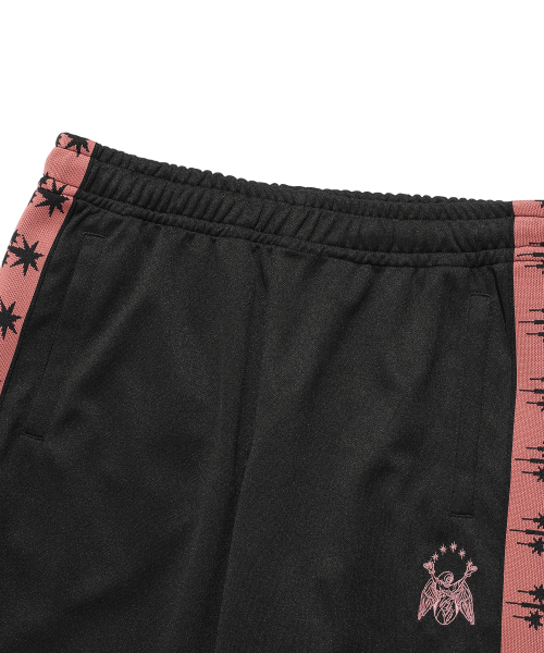 NICE GHOST CLUB(ナイスゴーストクラブ)の「GLORY TRACK JERSEY PANTS_BLACK(NG2FSUPA10A)(スウェットパンツ・レディース・ブラック・L/S/M)」の3枚目の写真