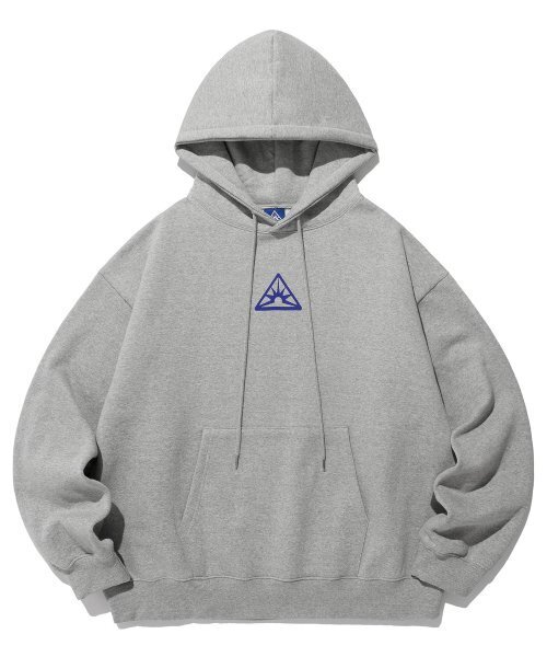 ISTKUNST(イストクンスト)の「SUNRISE SMALL LOGO HOODIE_GREY(IK2DFMM405A)(パーカー・レディース・グレー・M/S)」の1枚目の写真