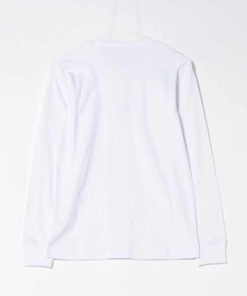 NO WAY(ノーウェイ)の「/スパンテレコ ヘンリーネックロングスリーブTシャツ/(Tシャツ/カットソー・メンズ・ブラック/チャコールグレー・LARGE)」の3枚目の写真