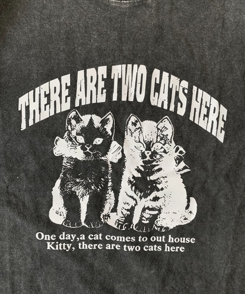 SHEPP（シープ）の「【26年春夏新作】ピグメントキャットシルエットハーフスリーブTシャツ 半袖（Tシャツ/カットソー・レディース・ブラック・L/M）」の11枚目の写真
