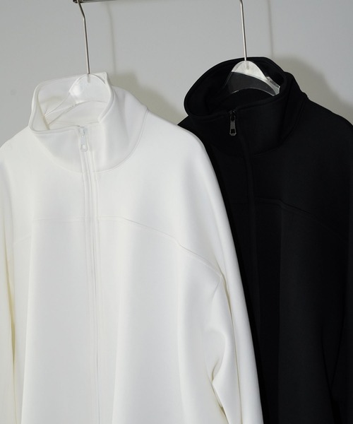 chuclla（チュクラ）の「ドローストリングヘム ジップブルゾン chw26s064（ブルゾン・レディース・ホワイト/ブラック・FREE）」の21枚目の写真