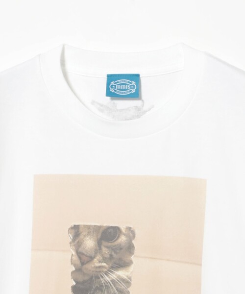 mmts(マミタス)の「【COLLABORATION】清水奈緒 / デコshake hands Tシャツ(Tシャツ/カットソー・レディース・ブラック/ホワイト・S/M/L/XL)」の5枚目の写真