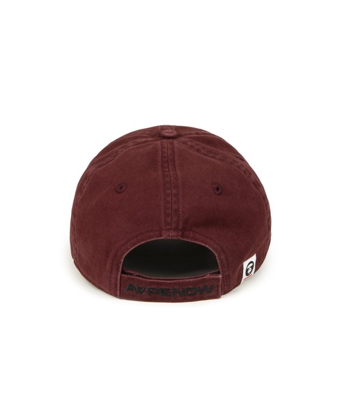 AAPE BY A BATHING APE（エーエイプバイアベイシングエイプ）の「AAPE NOW SPADES CAP（キャップ・メンズ・バーガンディー/ライトブラック・FREE）」の8枚目の写真