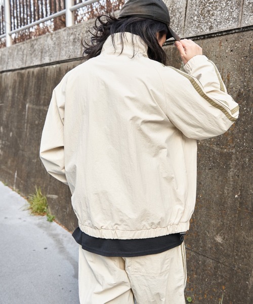 DISCUS ATHLETIC（ディスカス　アスレチック）の「DISCUS ATHLETIC ディスカス アスレティック ドロストトラックブルゾン（ブルゾン・メンズ・ネイビー/ブラック/アイボリー・M/L）」の8枚目の写真