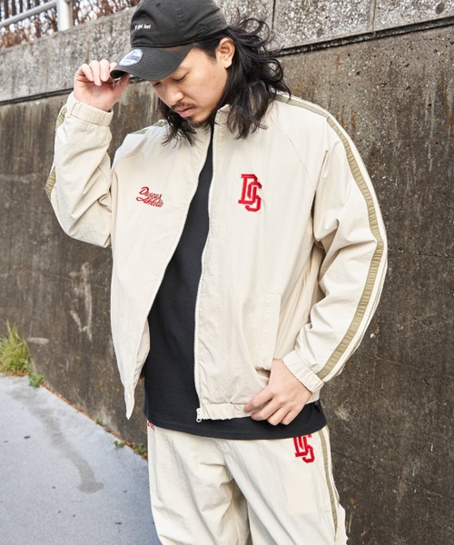 DISCUS ATHLETIC（ディスカス　アスレチック）の「DISCUS ATHLETIC ディスカス アスレティック ドロストトラックブルゾン（ブルゾン・メンズ・ネイビー/ブラック/アイボリー・M/L）」の6枚目の写真