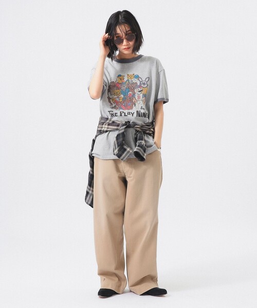 maturely(マチュアリー)の「【別注】HEAR MY NAME × maturely / プレイヤーズ プリント ショートスリーブ(Tシャツ/カットソー・レディース・アイボリー/グレー・1/0)」の20枚目の写真