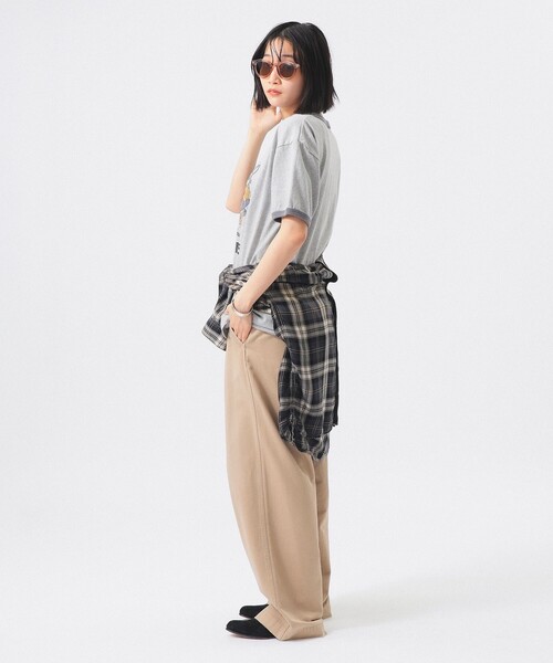 maturely(マチュアリー)の「【別注】HEAR MY NAME × maturely / プレイヤーズ プリント ショートスリーブ(Tシャツ/カットソー・レディース・アイボリー/グレー・1/0)」の19枚目の写真