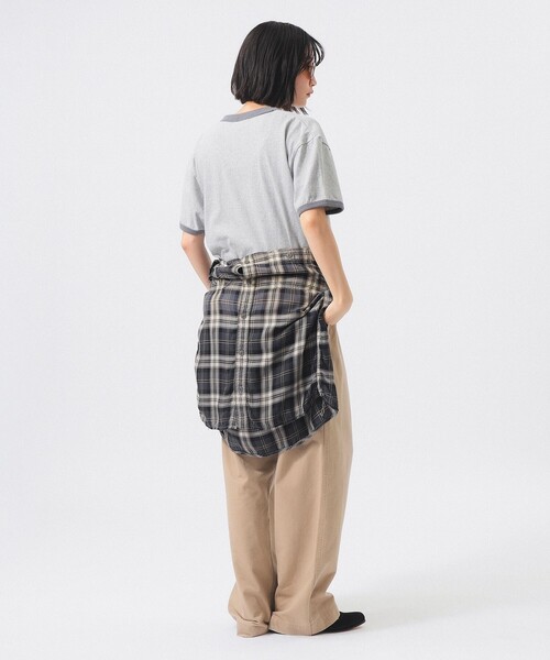 maturely(マチュアリー)の「【別注】HEAR MY NAME × maturely / プレイヤーズ プリント ショートスリーブ(Tシャツ/カットソー・レディース・アイボリー/グレー・1/0)」の18枚目の写真