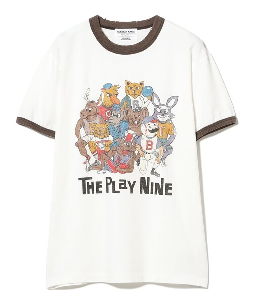 maturely(マチュアリー)の「【別注】HEAR MY NAME × maturely / プレイヤーズ プリント ショートスリーブ(Tシャツ/カットソー・レディース・アイボリー/グレー・1/0)」の16枚目の写真