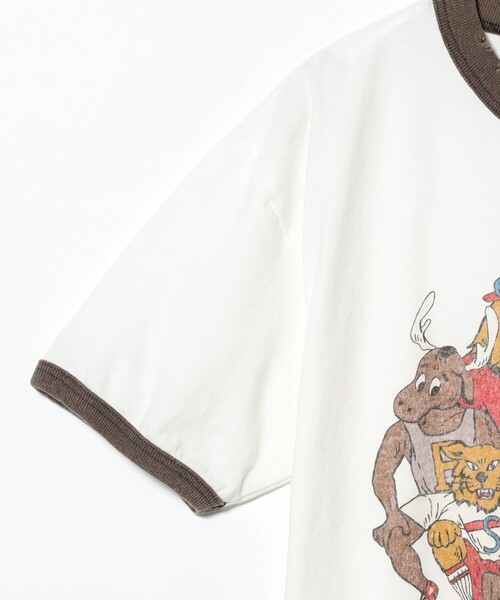 maturely(マチュアリー)の「【別注】HEAR MY NAME × maturely / プレイヤーズ プリント ショートスリーブ(Tシャツ/カットソー・レディース・アイボリー/グレー・1/0)」の14枚目の写真