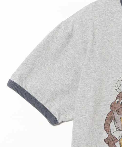 maturely(マチュアリー)の「【別注】HEAR MY NAME × maturely / プレイヤーズ プリント ショートスリーブ(Tシャツ/カットソー・レディース・アイボリー/グレー・1/0)」の7枚目の写真