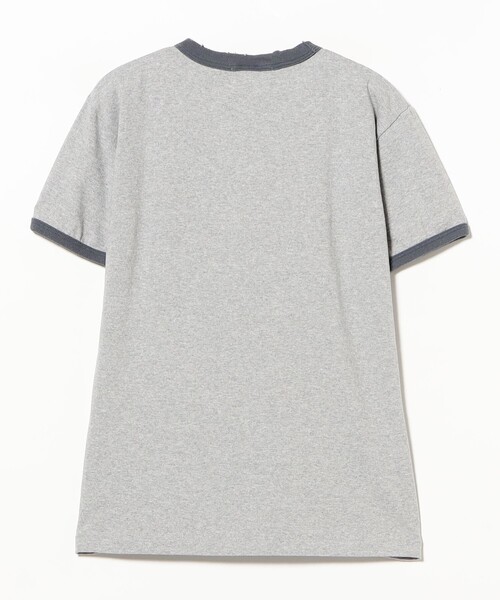 maturely(マチュアリー)の「【別注】HEAR MY NAME × maturely / プレイヤーズ プリント ショートスリーブ(Tシャツ/カットソー・レディース・アイボリー/グレー・1/0)」の6枚目の写真