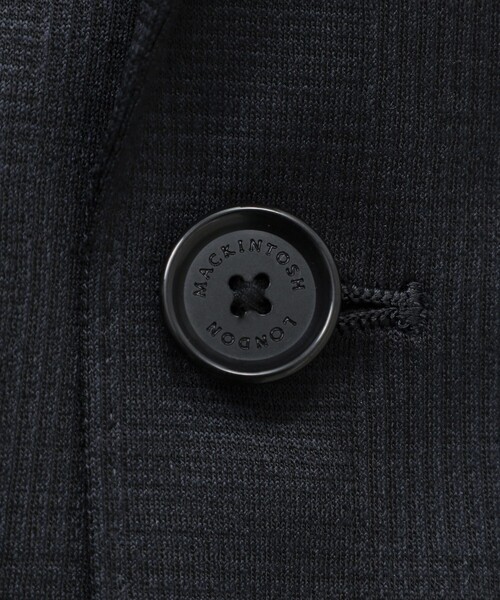 MACKINTOSH LONDON(マッキントッシュ ロンドン)の「【FLEX JERSEY】ハイゲージジャカードグレンチェックセットアップジャケット(テーラードジャケット・メンズ・ダークネイビー・36/38/40)」の10枚目の写真